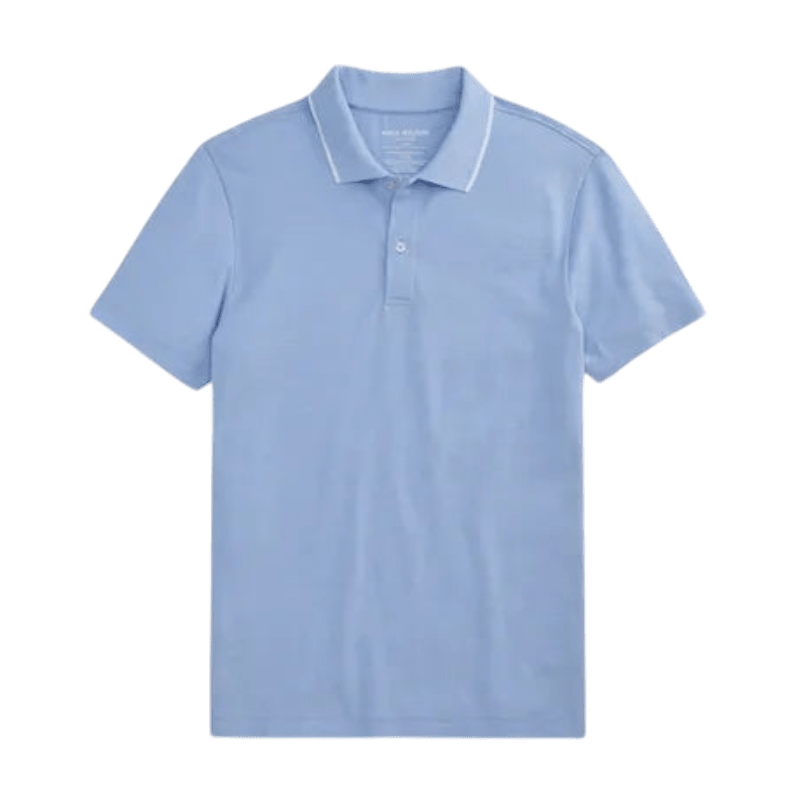 Mack Weldon Silver Pique Polo - Polos - SwagWear