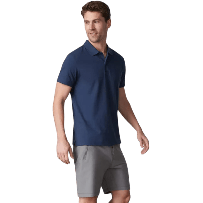 Mack Weldon Silver Pique Polo - Polos - SwagWear