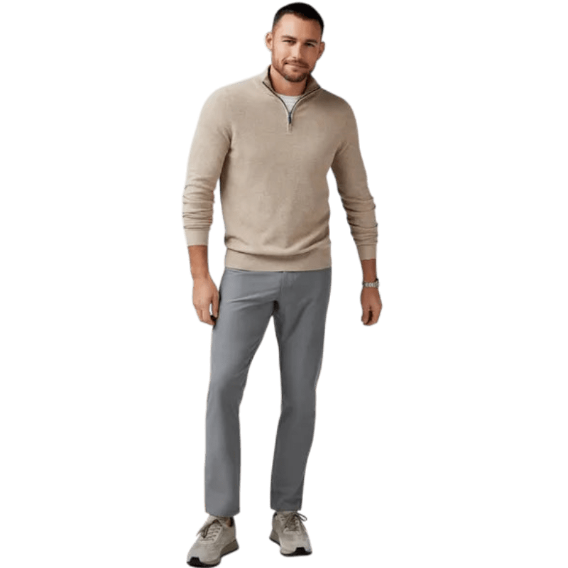 Mack Weldon Tech Linen Half-Zip - Pullovers - SwagWear