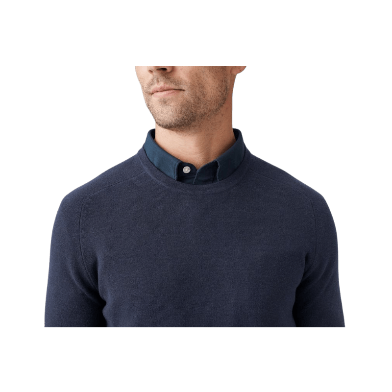 Mack Weldon Tech Merino Crew Neck Sweater - Sweaters - SwagWear