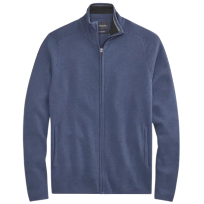 Mack Weldon Tech Merino Full-Zip Sweater - Shooting Star / S - Jackets