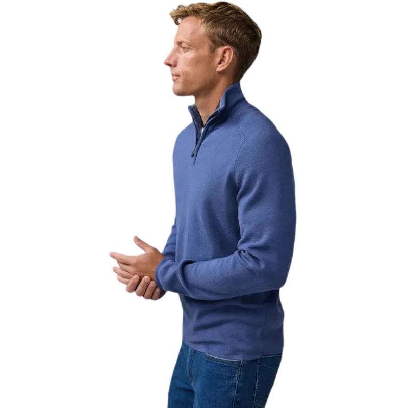 Mack Weldon Tech Merino Half-Zip Sweater - Pullovers