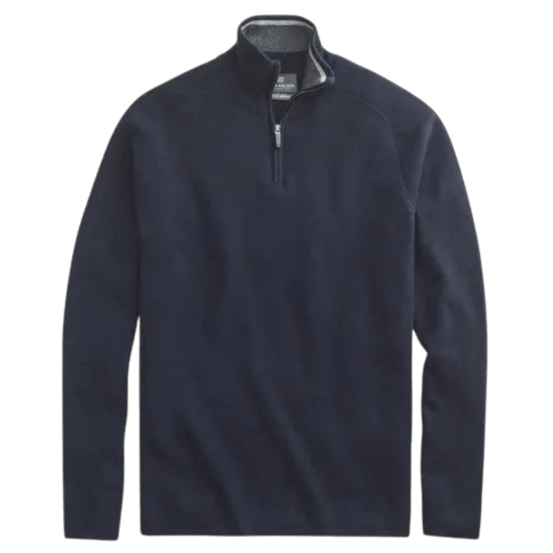 Mack Weldon Tech Merino Half-Zip Sweater - Pullovers - SwagWear