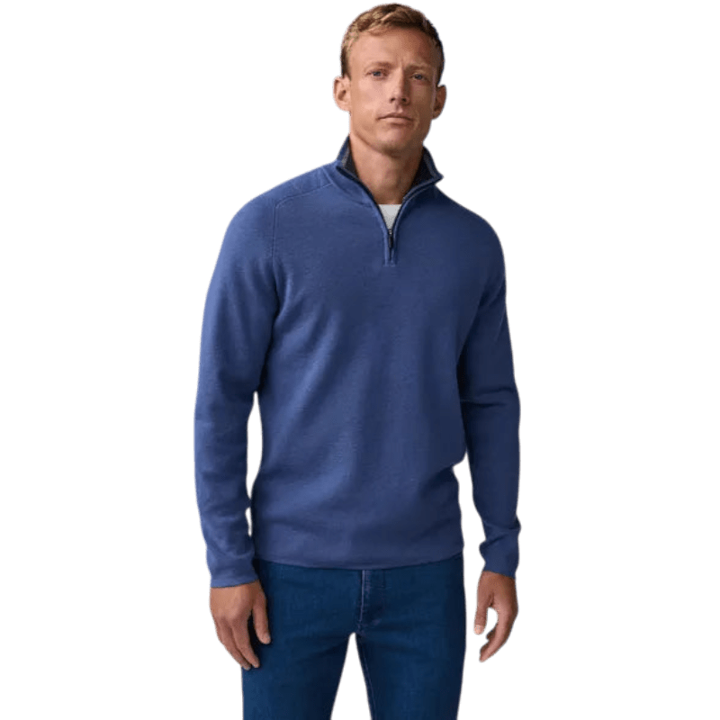 Mack Weldon Tech Merino Half-Zip Sweater - Pullovers - SwagWear