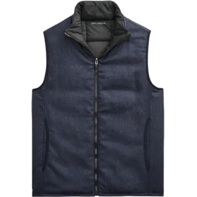 Mack Weldon WARMKNIT 2-Way Puffer Vest - Vests - SwagWear