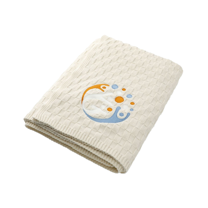 Made*Here New York Basketweave Cotton Blanket - Blankets