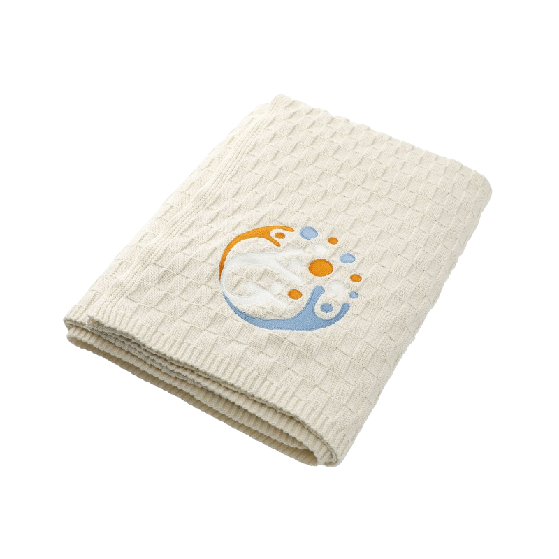 Made*Here New York Basketweave Cotton Blanket - Blankets