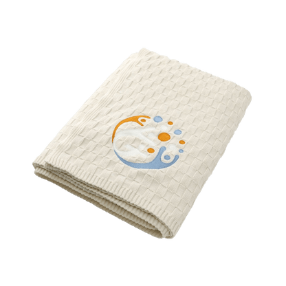 Made*Here New York Basketweave Cotton Blanket - Blankets - SwagWear