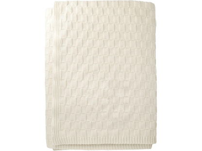 Made*Here New York Basketweave Cotton Blanket - Blankets - SwagWear
