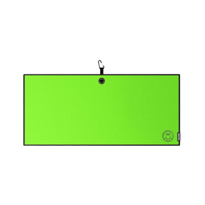 Magnetic Towel (Caddie) - Neon Green - Golf Towels