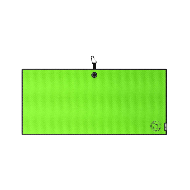 Magnetic Towel (Caddie) - Neon Green - Golf Towels