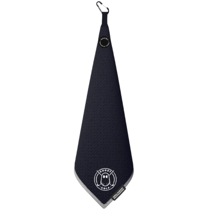 Magnetic Towel (Greenside) - Black - Golf Towels
