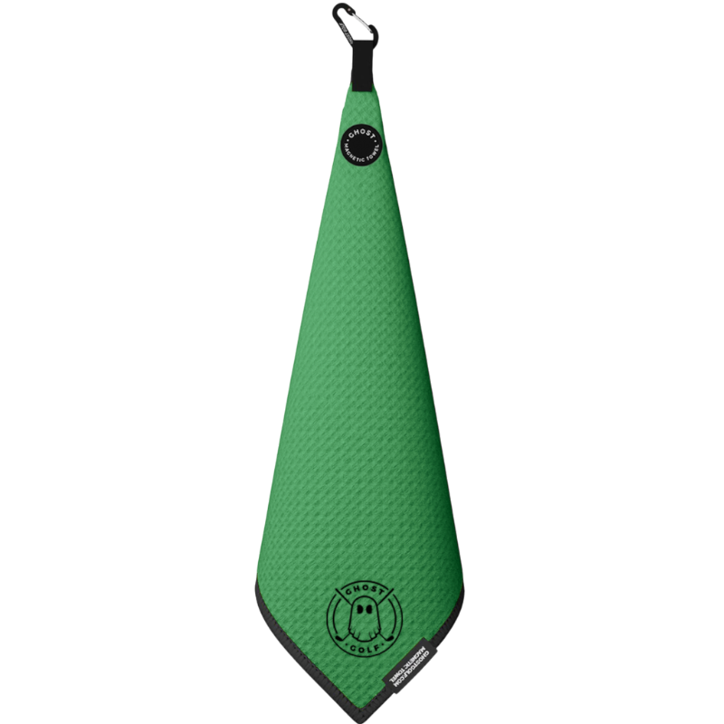 Magnetic Towel (Greenside) - Kelly Green - Golf Towels