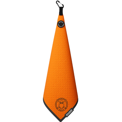 Magnetic Towel (Greenside) - Orange - Golf Towels