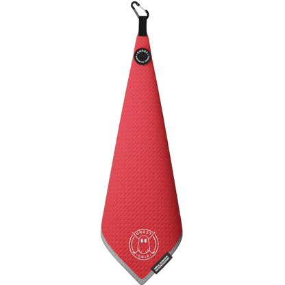 Magnetic Towel (Greenside) - Red - Golf Towels
