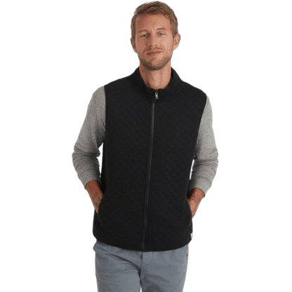 Marine Layer Men's Corbet Full Zip Vest - Vests - SwagWear