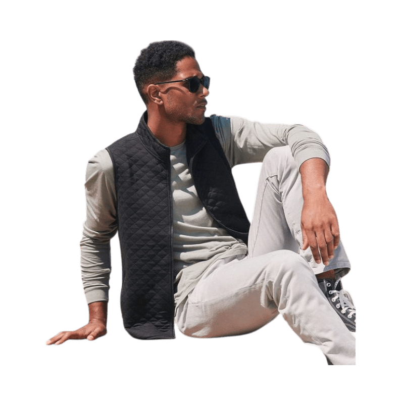 Marine Layer Men's Corbet Full Zip Vest - Vests - SwagWear