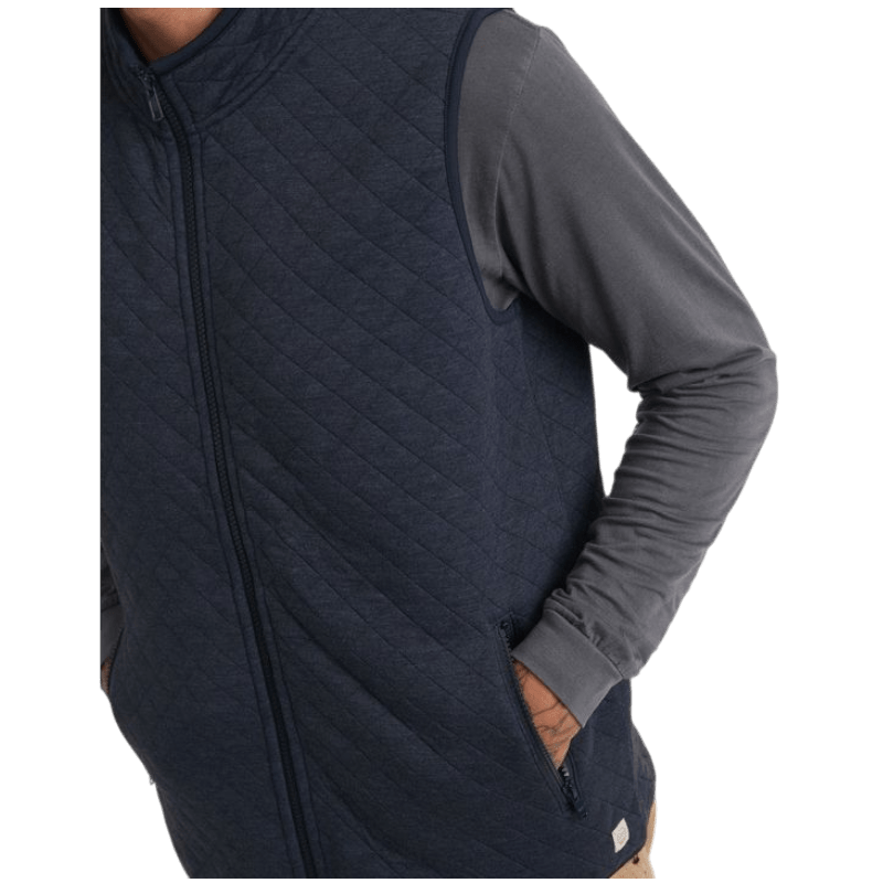 Marine Layer Men's Corbet Full Zip Vest - Vests - SwagWear