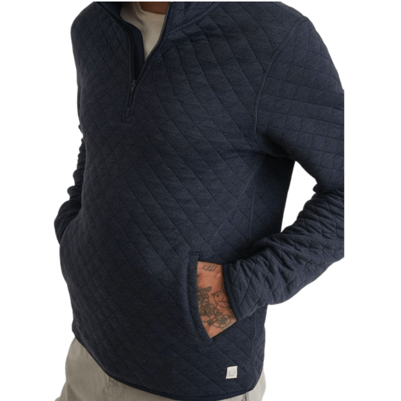Marine Layer Men's Corbet Quarter Zip Pullover - Pullovers - SwagWear