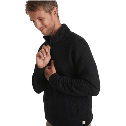 Marine Layer Men's Corbet Quarter Zip Pullover - Pullovers - SwagWear