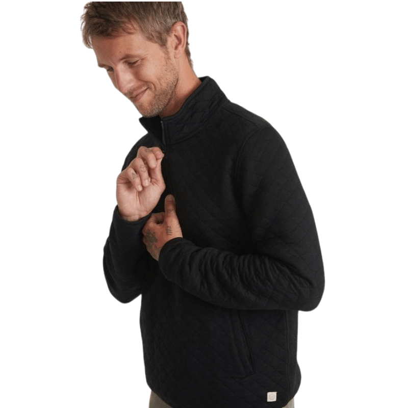 Marine Layer Men's Corbet Quarter Zip Pullover - Pullovers - SwagWear