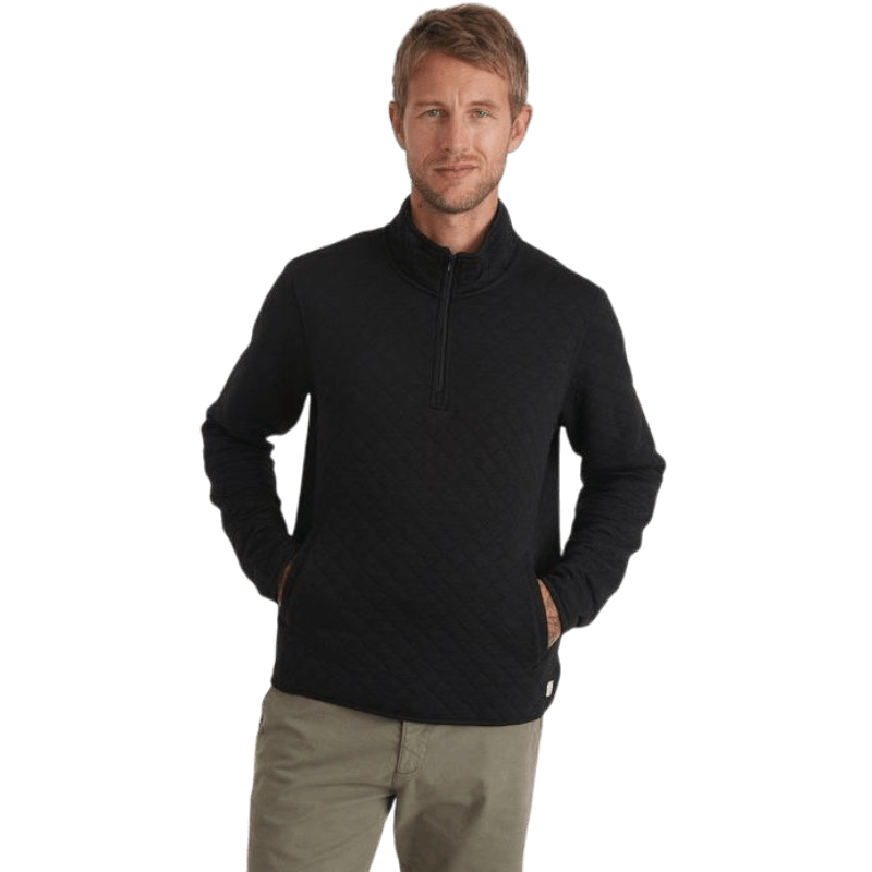 Marine Layer Men's Corbet Quarter Zip Pullover - Pullovers - SwagWear