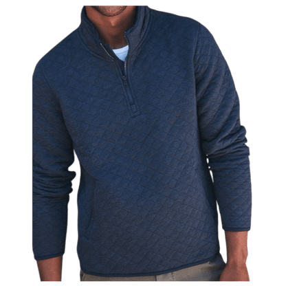 Marine Layer Men's Corbet Quarter Zip Pullover - Pullovers - SwagWear