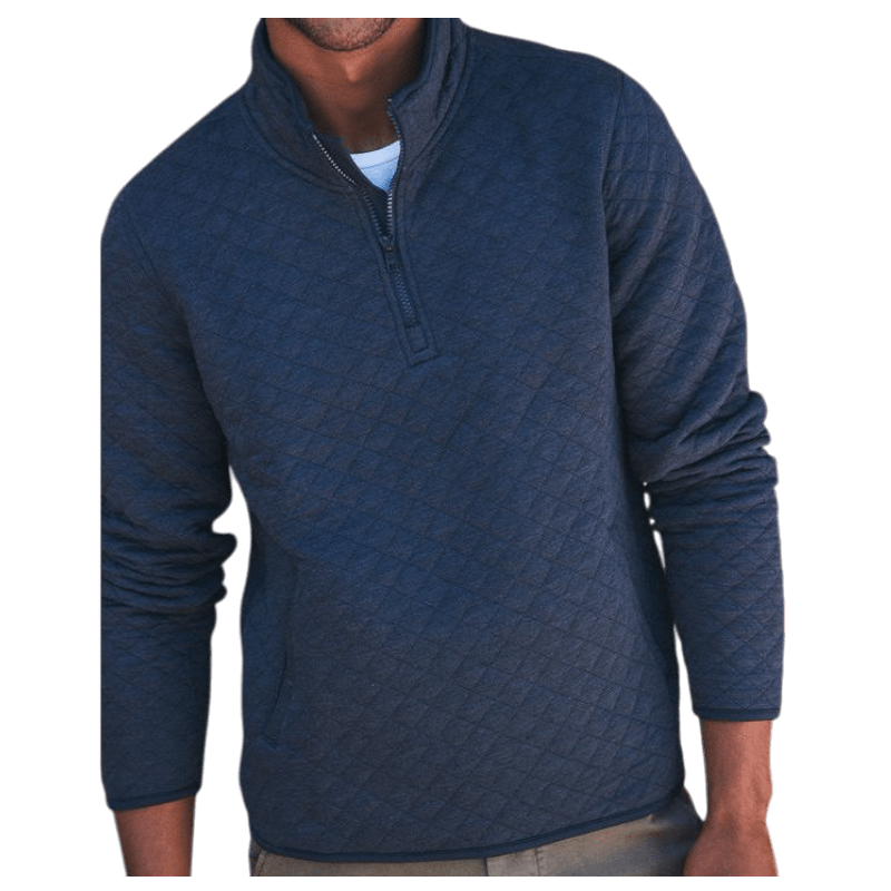 Marine Layer Men's Corbet Quarter Zip Pullover - Pullovers - SwagWear