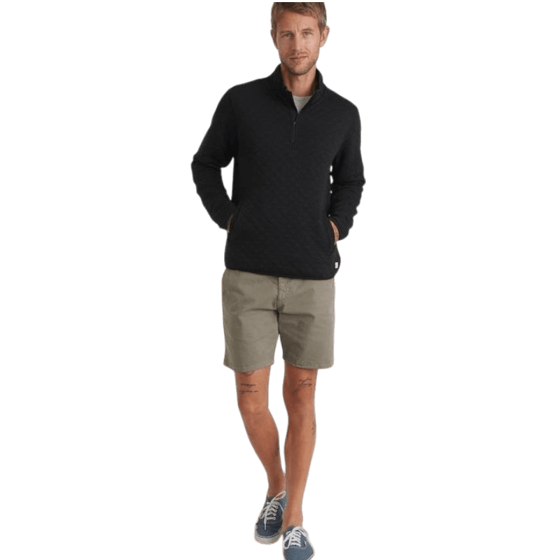 Marine Layer Men's Corbet Quarter Zip Pullover - Pullovers - SwagWear