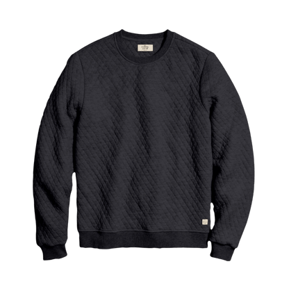 Marine Layer Men's Corbet Quilted Crewneck - Sweatshirts - SwagWear