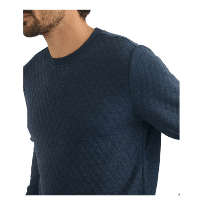Marine Layer Men's Corbet Quilted Crewneck - Sweatshirts - SwagWear