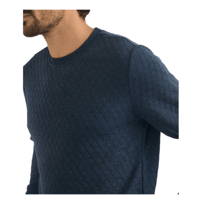 Marine Layer Men's Corbet Quilted Crewneck - Sweatshirts - SwagWear