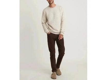 Marine Layer Men's Corbet Quilted Crewneck - Sweatshirts - SwagWear