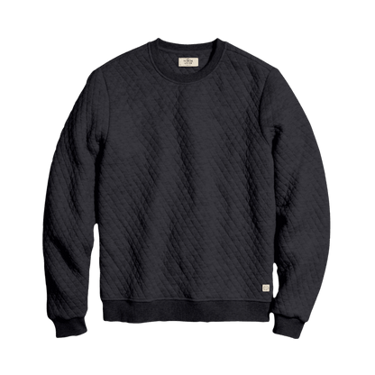 Marine Layer Men's Corbet Quilted Crewneck - Sweatshirts - SwagWear