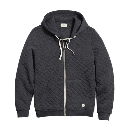 Marine Layer Men's Corbet Quilted Full Zip Hoodie - Full - Zip Hoodies - SwagWear