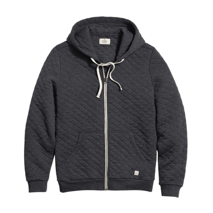 Marine Layer Men's Corbet Quilted Full Zip Hoodie - Full-Zip Hoodies - SwagWear