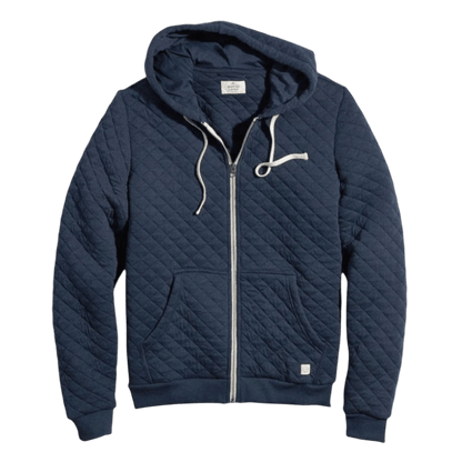 Marine Layer Men's Corbet Quilted Full Zip Hoodie - Full - Zip Hoodies - SwagWear