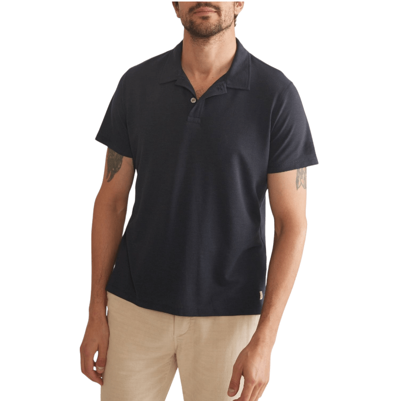 Marine Layer Men's Re - Spun Air Polo - Polos - SwagWear