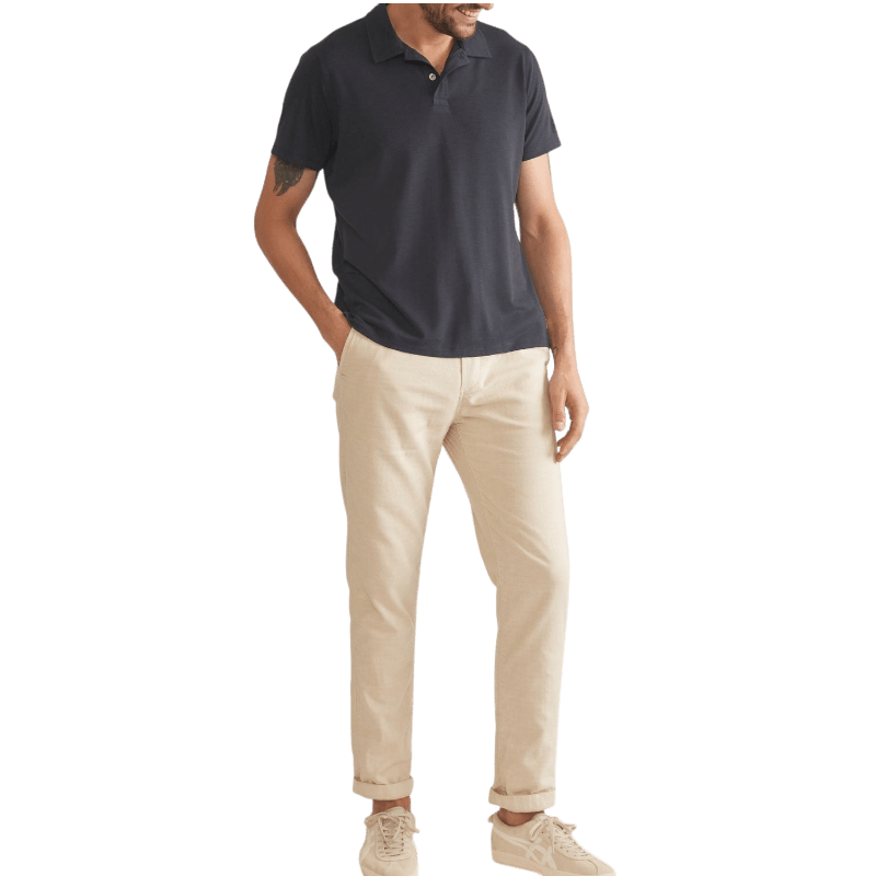 Marine Layer Men's Re - Spun Air Polo - Polos - SwagWear