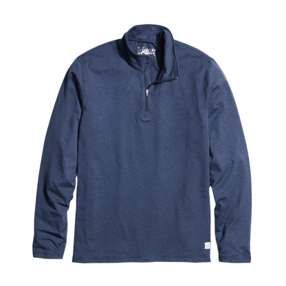 Marine Layer Men's Re - Spun Sport Quarter Zip - Pullovers - SwagWear