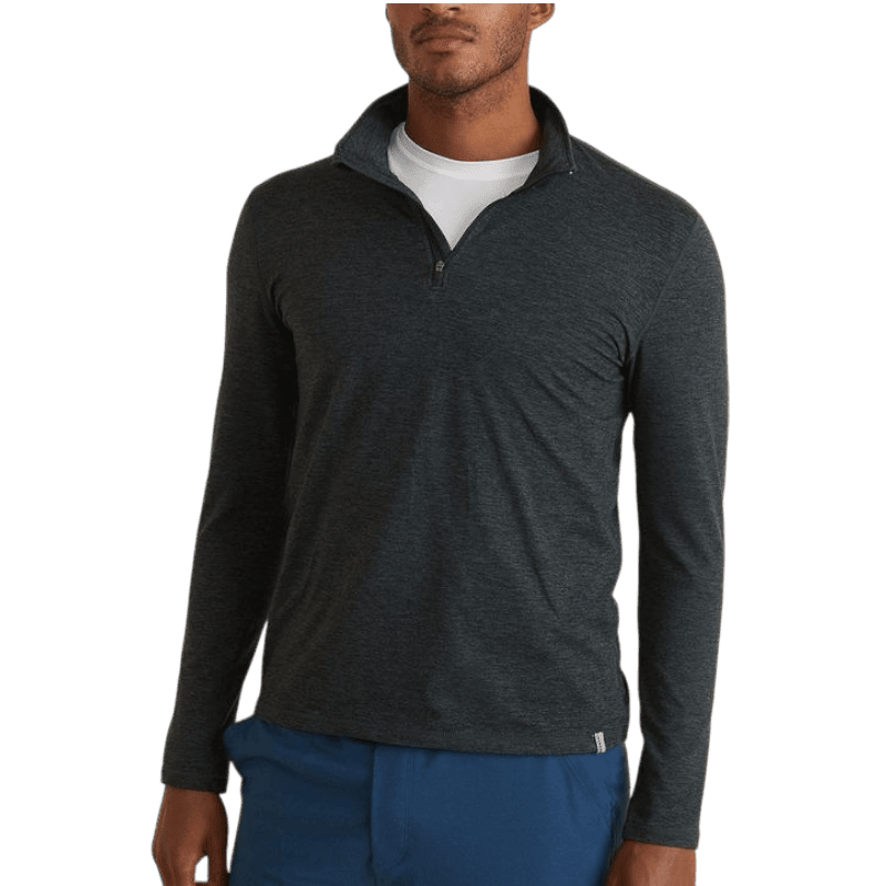 Marine Layer Men's Re-Spun Sport Quarter Zip - Pullovers - SwagWear