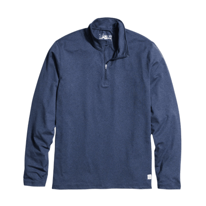 Marine Layer Men's Re-Spun Sport Quarter Zip - Pullovers - SwagWear