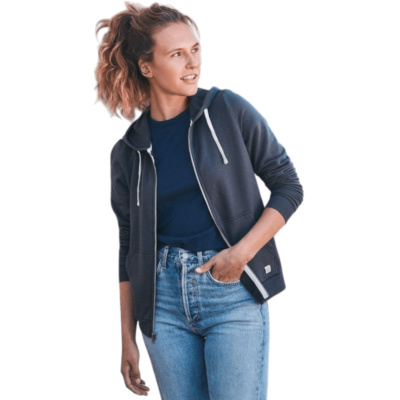 Marine Layer Women's Afternoon Hoodie - Full - Zip Hoodies - SwagWear