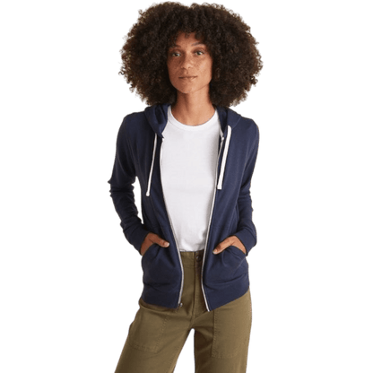 Marine Layer Women's Afternoon Hoodie - Full - Zip Hoodies - SwagWear
