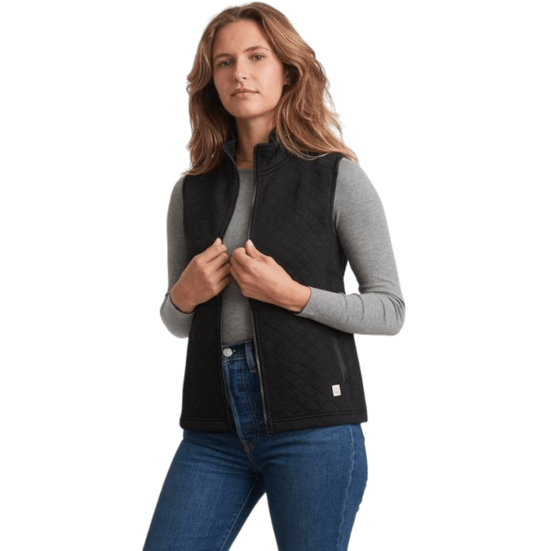Marine Layer Women's Corbet Full Zip Vest - Vests - SwagWear