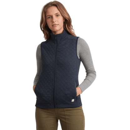 Marine Layer Women's Corbet Full Zip Vest - Vests - SwagWear