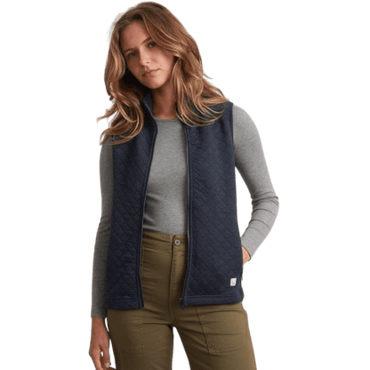 Marine Layer Women's Corbet Full Zip Vest - Vests - SwagWear