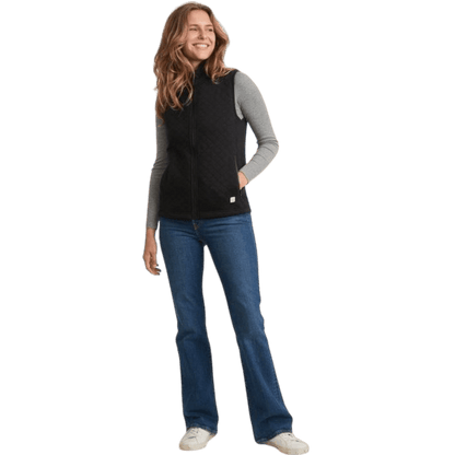 Marine Layer Women's Corbet Full Zip Vest - Vests - SwagWear