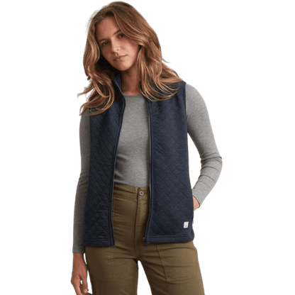 Marine Layer Women's Corbet Full Zip Vest - Vests - SwagWear