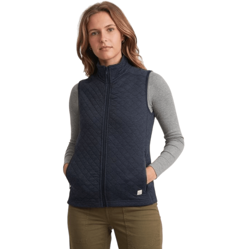 Marine Layer Women's Corbet Full Zip Vest - Vests - SwagWear